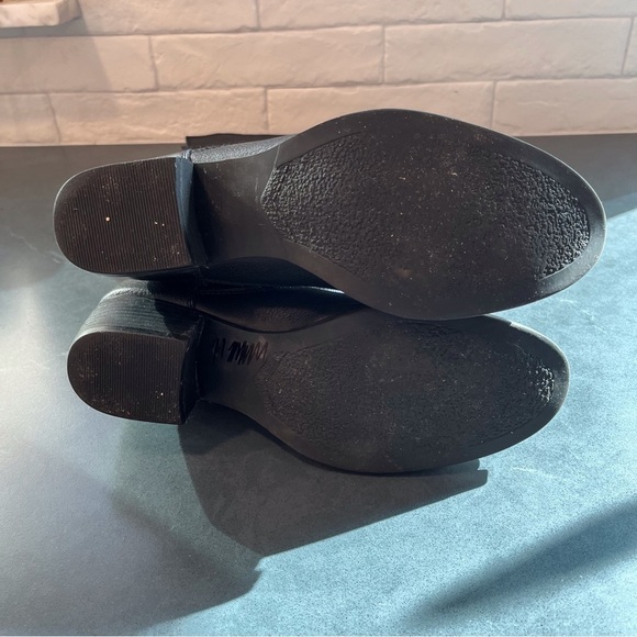 Matisse sz 8 RIO Grande black leather tall heeled riding western boots - Picture 9 of 16